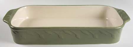 Sorrento Oregano (Green) 18" Rectangular Baker