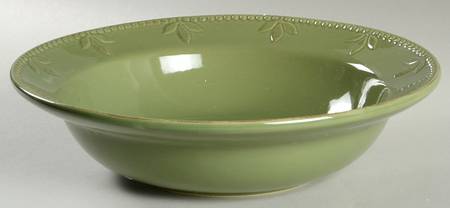 Sorrento Oregano (Green) 12" Round Serving Bowl