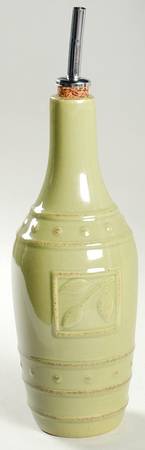 Sorrento Oregano (Green) Oil Jar & Drizzle Spout