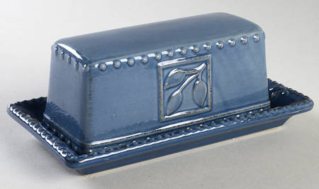 Sorrento Mediterranean (Blue) 1/4 Lb Covered Butter
