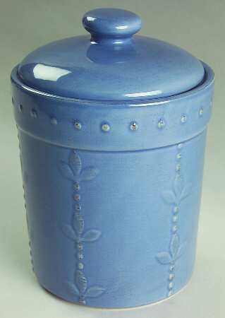 Sorrento Mediterranean (Blue) Medium Canister & Lid
