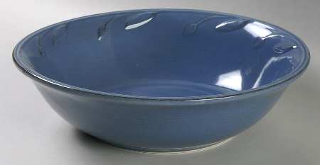 Sorrento Mediterranean (Blue) 9" Round Vegetable Bowl