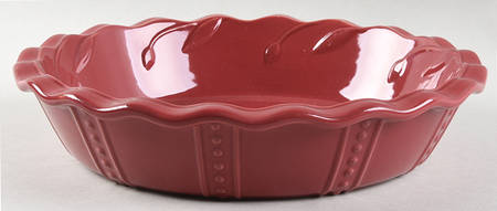 Sorrento Beaujolais (Burgundy) 10" Pie Baking Plate