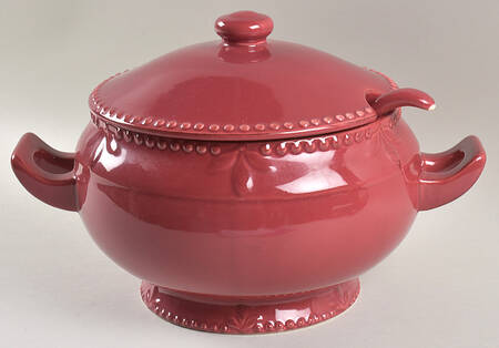 Sorrento Beaujolais (Burgundy) Tureen & Lid w/Ladle