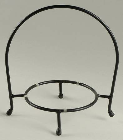 Sorrento Beaujolais (Burgundy) Metal Caddy for (Set of 6)  Bread & Butter Plates