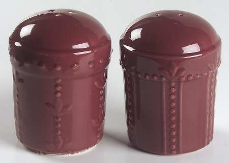 Sorrento Beaujolais (Burgundy) Salt & Pepper Set