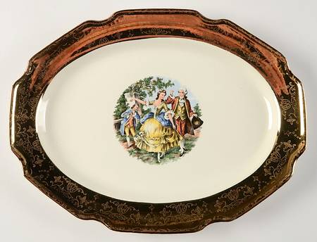 SAB63 13" Oval Serving Platter by Sabin