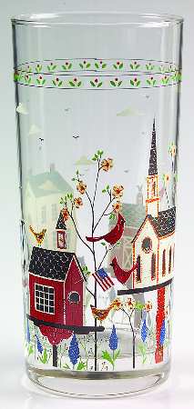 Birdhouses 14 Oz Glassware Tumbler