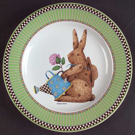Easter Salad/Dessert Plate