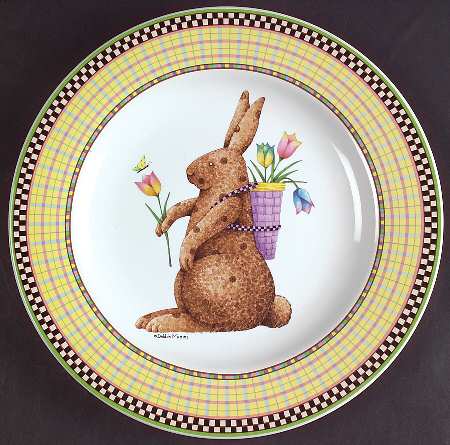 Easter Salad/Dessert Plate
