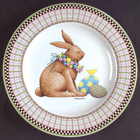 Easter Salad/Dessert Plate