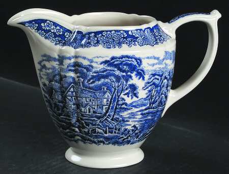 Afternoon Tea Collection Blue 20 Oz Pitcher