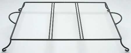 Olivia 3 Piece Rectangular Serving Set, Metal Rack Only