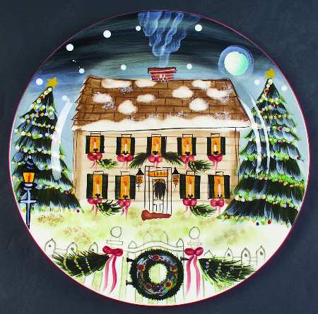 Merry Little Christmas Dinner Plate