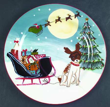 Merry Little Christmas Dinner Plate