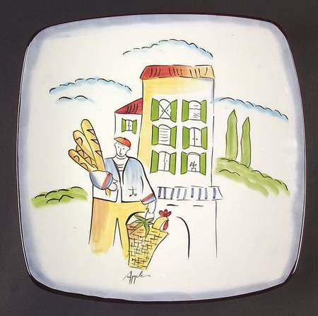 Provence 13" Square Serving Platter