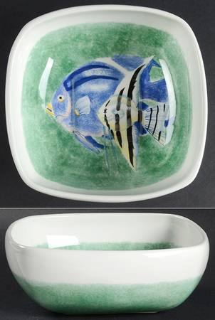 Sea Colors Coupe Soup Bowl by Sakura