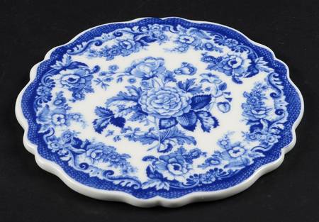 Blue Room Garden Collection (White Background) Hanging Trivet