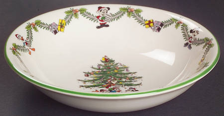 Disney Christmas Tree Celebration Coupe Cereal Bowl by Spode