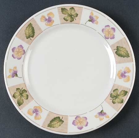 Dried Flowers Salad Plate