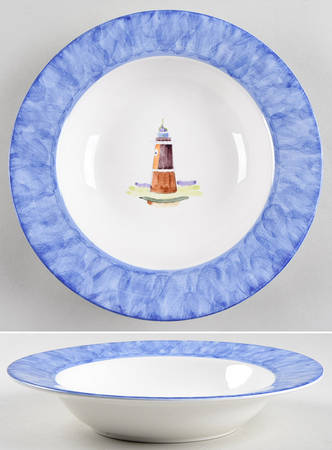 Large Rim Soup Bowl