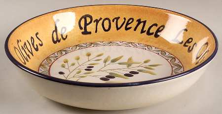 Les Olives 8" Individual Pasta Bowl