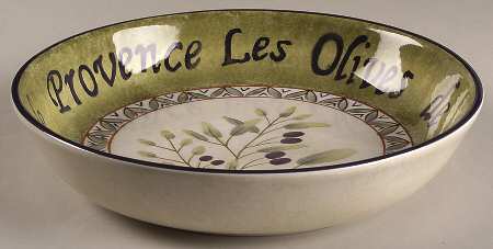 Les Olives 8" Individual Pasta Bowl