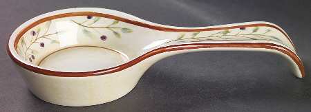 Les Olives Spoon Rest/Holder (Holds 1 Spoon)