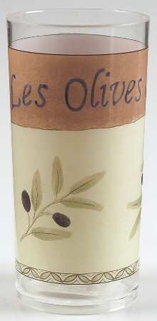 Les Olives Tall Acrylic Tumbler