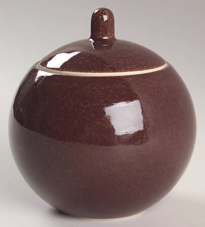 Colorstone Coffee (Textured) Sugar Bowl & Lid by Sasaki