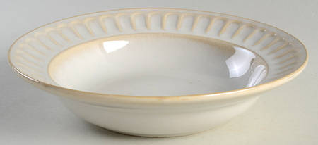 SAK14 Tan (Pottery Tan) Large Rim Soup Bowl