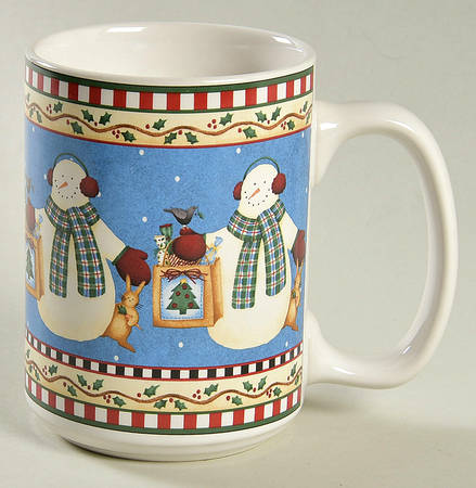 Jolly Snowmen Mug