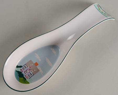 Nantucket Spoon Rest/Holder (Holds 1 Spoon)