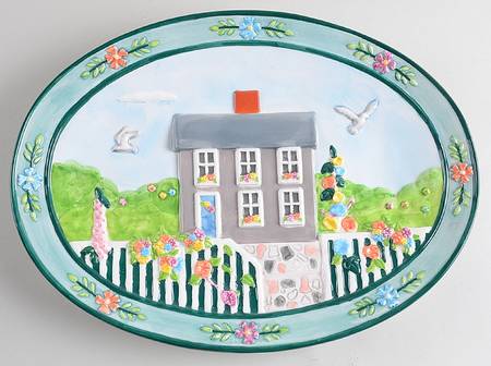 Nantucket 13" Sculpted Platter