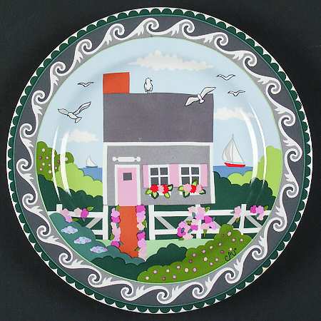 Nantucket Salad/Dessert Plate