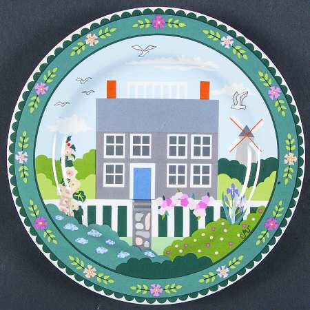 Nantucket Salad/Dessert Plate