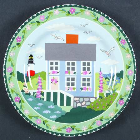 Nantucket Salad/Dessert Plate by Sakura