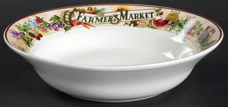 Farmers Market Soup/Cereal Bowl
