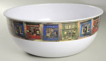 Storefronts 12" Melamine Salad Serving Bowl