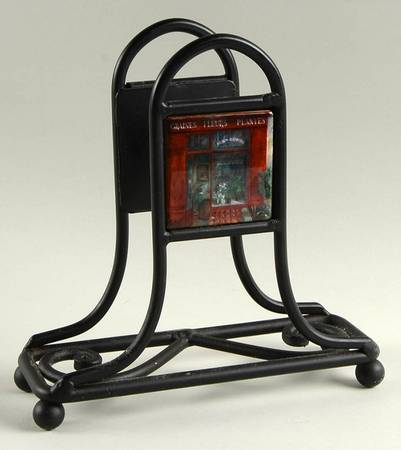 Storefronts Metal Napkin Holder