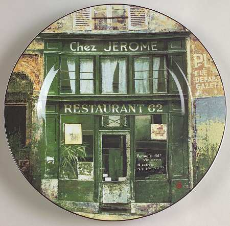 Storefronts Salad/Dessert Plate