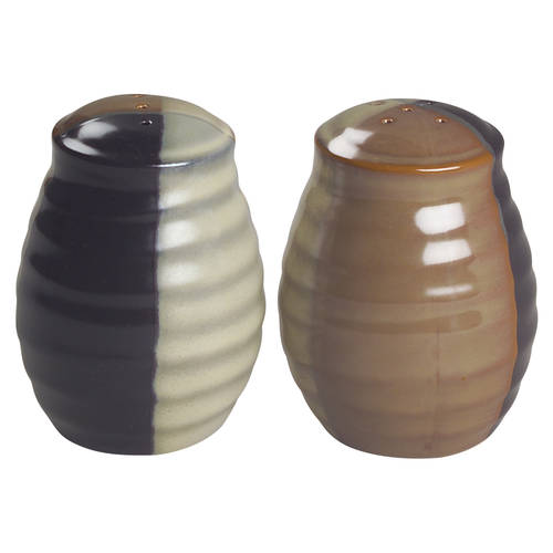 Gold Dust Black Salt & Pepper Set