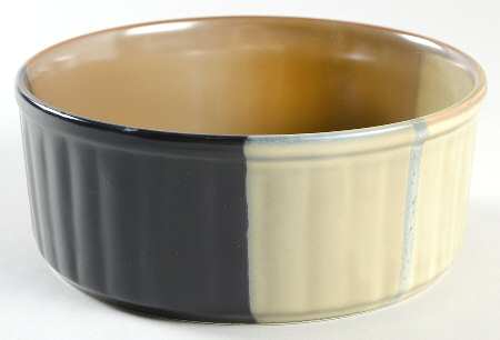 Gold Dust Black 6" Storage Ceramic Bowl