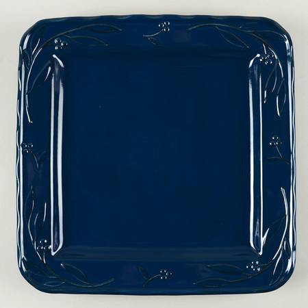 Bella Blue (Indigo) 14" Square Platter