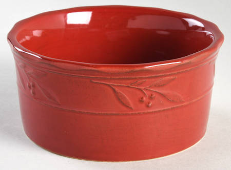 Bella Red (Ruby) Small Pet Bowl