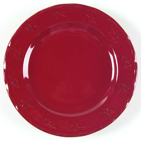 Bella Red (Ruby) Salad Plate