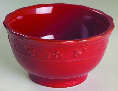 Bella Red (Ruby) 5" All Purpose Bowl