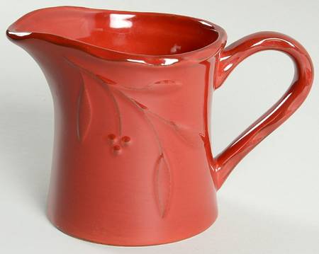 Bella Red (Ruby) Creamer by Signature