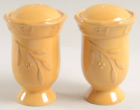 Bella Yellow (Mustard) Salt & Pepper Set