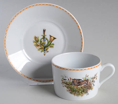 Forestiere Flat Cup & Saucer Set